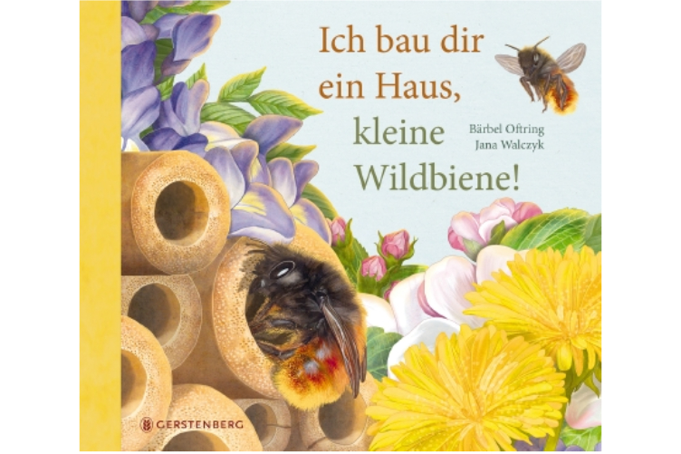 Buchcover Ich bau dir ein Haus, kleine Waldbiene!