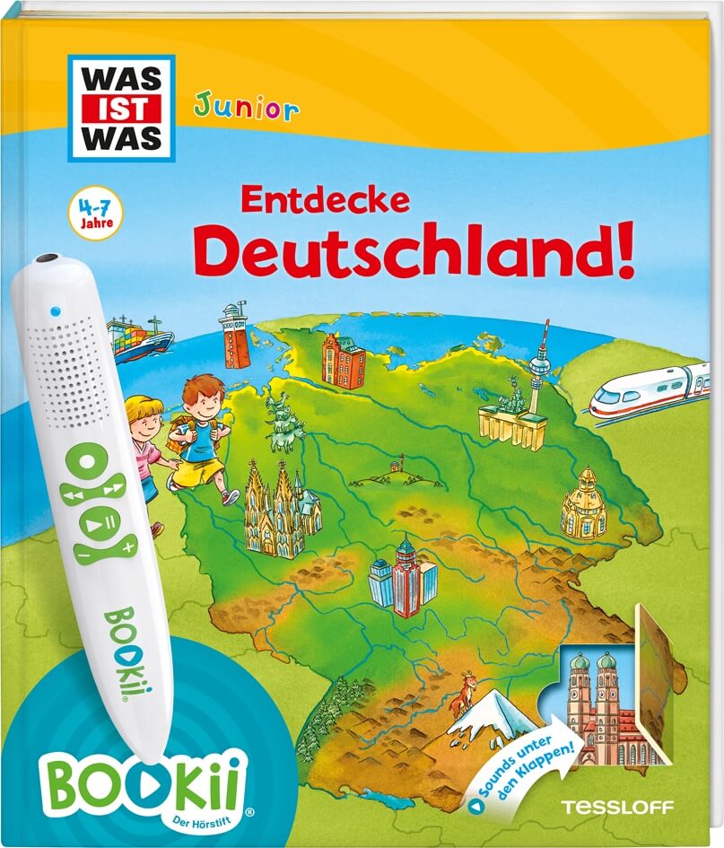 Buchcover BOOKii Was ist Was Entdecke Deutschland
