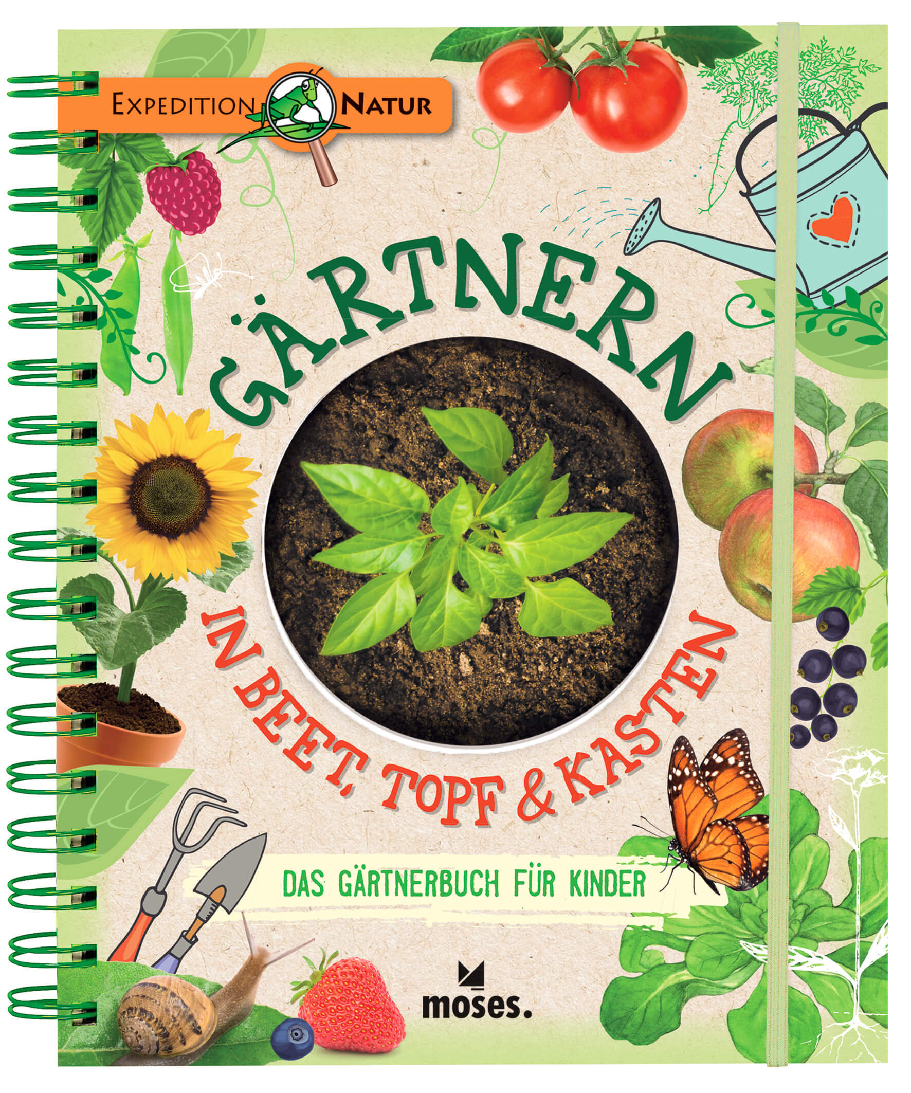 Buchcover Gärtnern in Beet, Topf und Kasten Bärbel Oftring