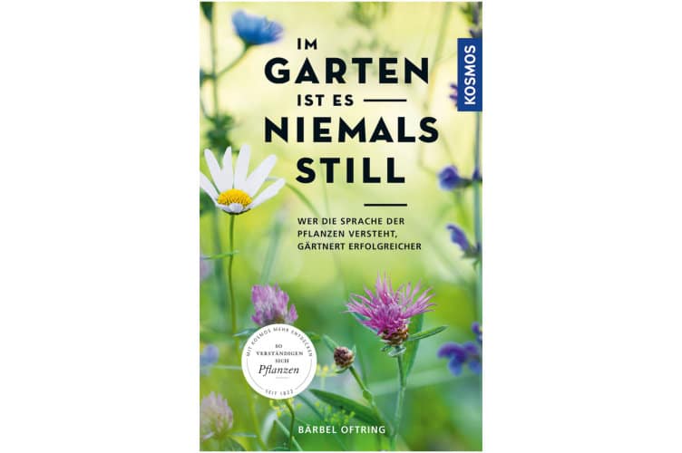 Buchcover Im Garten ist es niemals still Bärbel Oftring