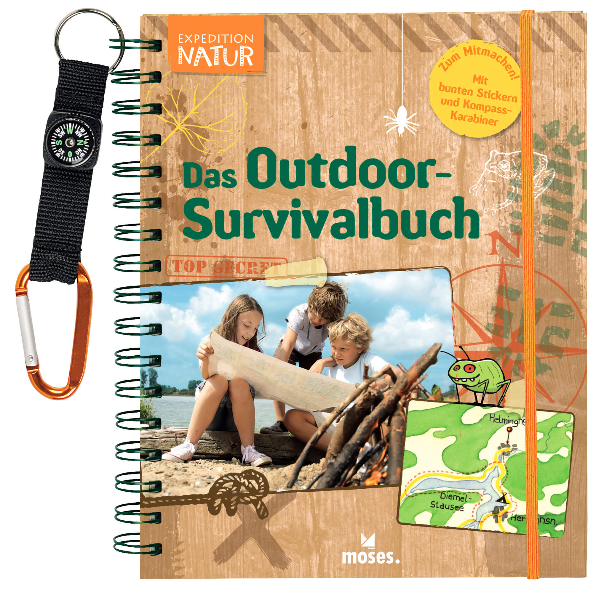Buchcover Das Outdoor Survivalbuch Bärbel Oftring