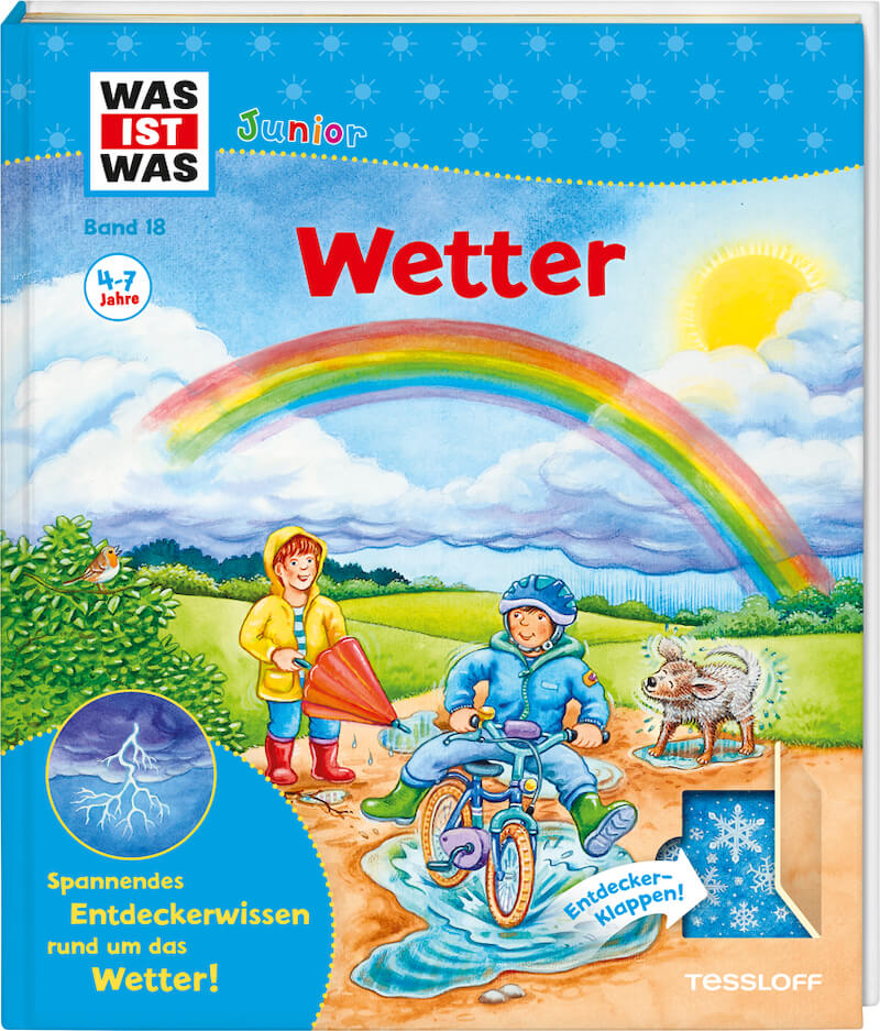 Buchcover WAS IST WAS Junior Band 18 Wetter Bärbel Oftring Buchcover WAS IST WAS Junior Band 18 Wetter Bärbel Oftring