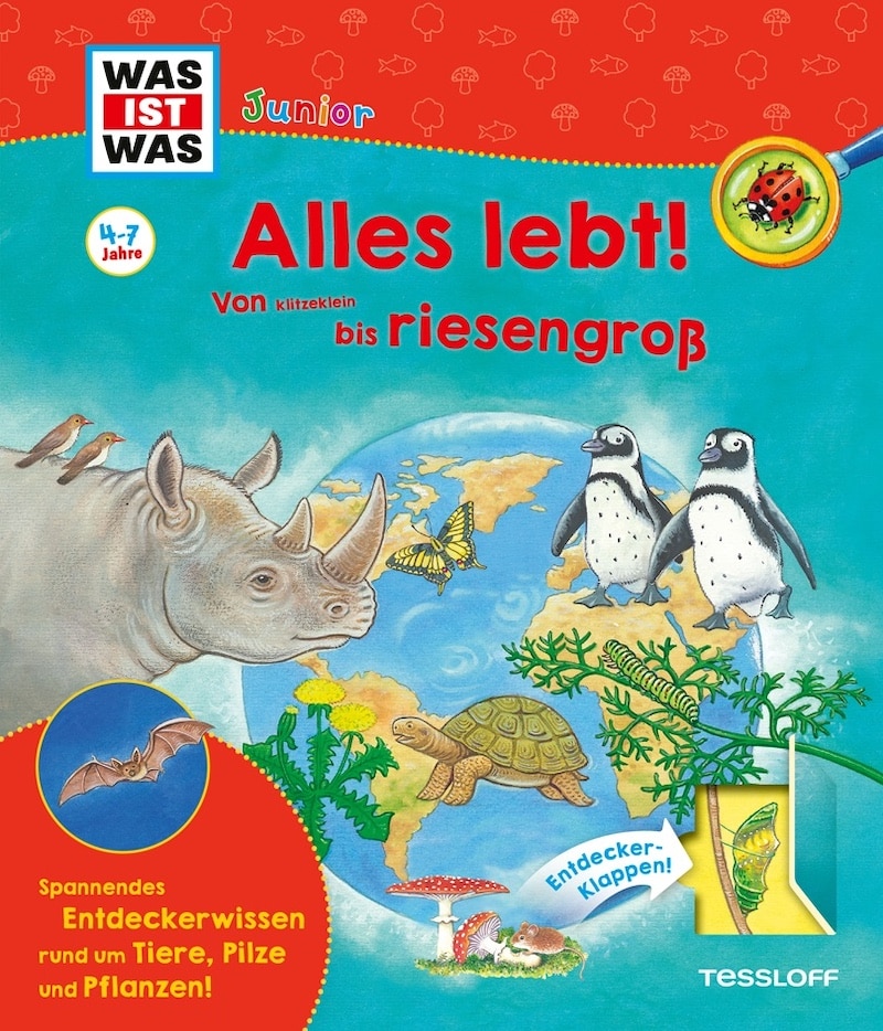 WAS IST WAS Alles lebt - von klitzeklein bis riesengross