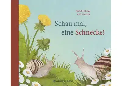Schau mal, eine Schnecke